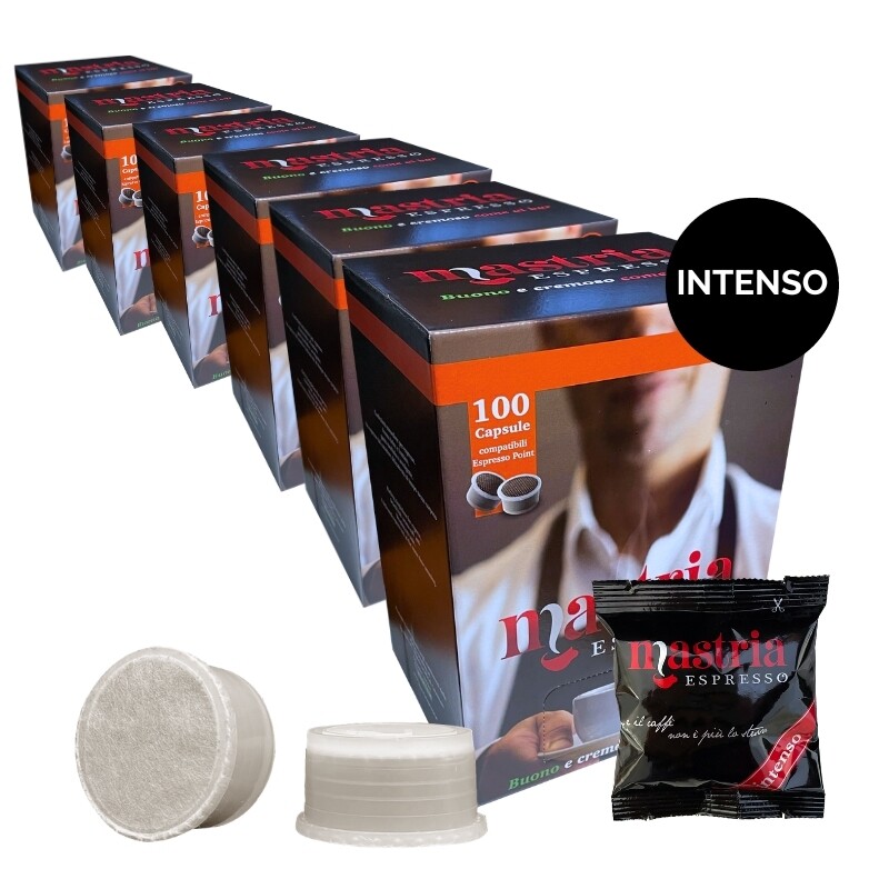 600 Capsule Compatibili ESPRESSO POINT - Gusto INTENSO