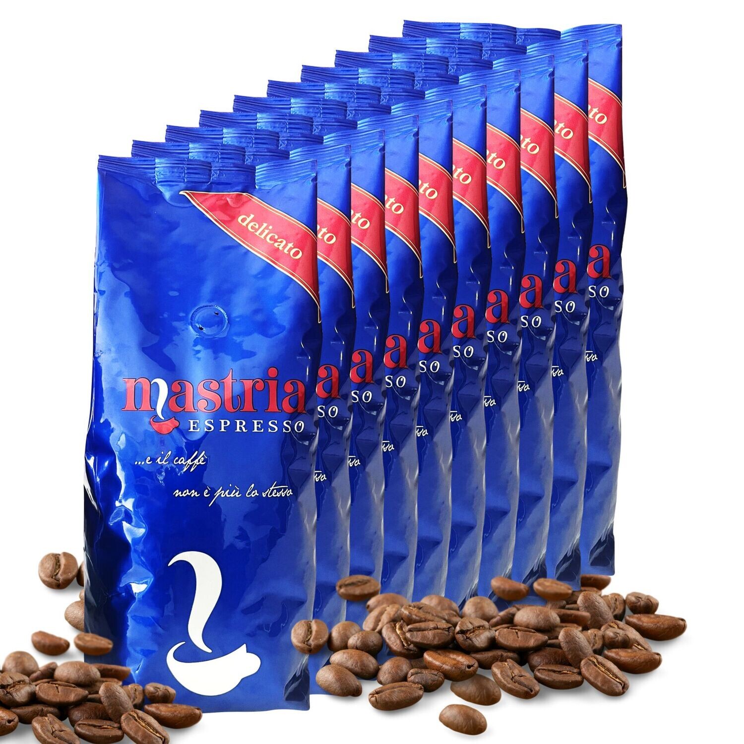 10 Kg MULTIPACK - Caffè in GRANI - Gusto DELICATO