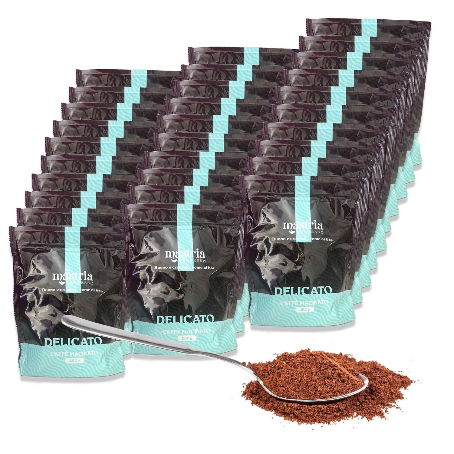 Caffè MACINATO - Gusto DELICATO - 30 Confezioni da 250g