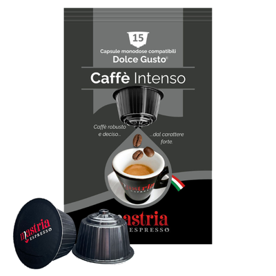 CAFFÈ &quot;Gusto Intenso&quot; - 15 Capsule Compatibili DOLCE GUSTO
