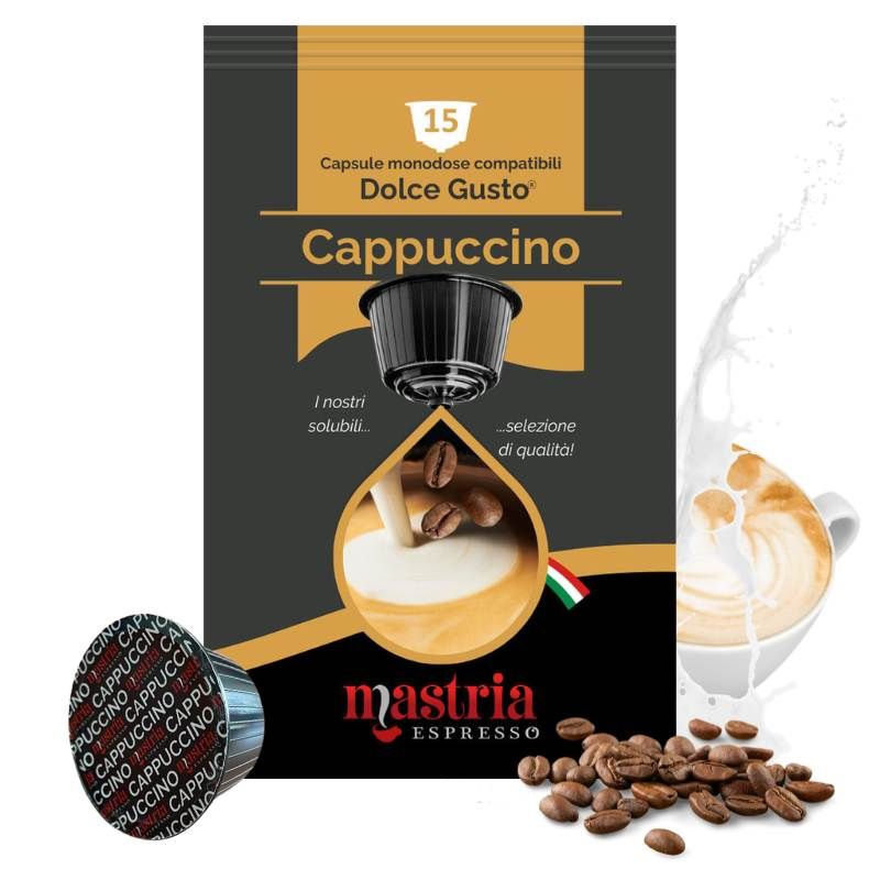 CAPPUCCINO - 15 Capsule Compatibili DOLCE GUSTO