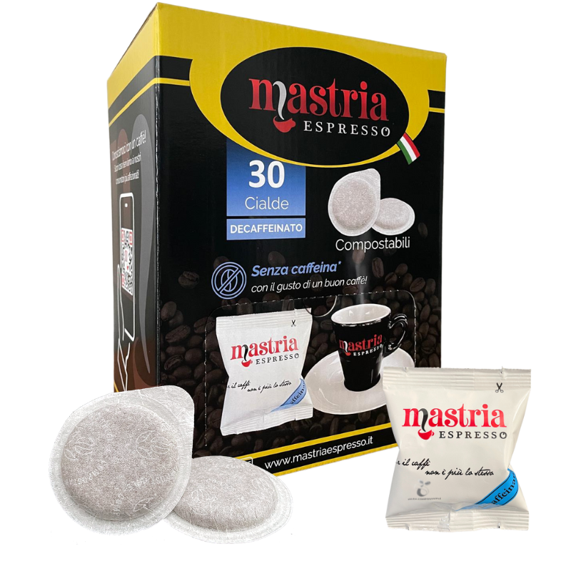 30 CIALDE COMPOSTABILI -Decaffeinato