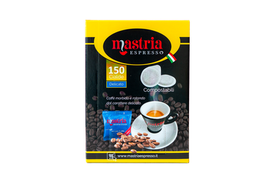 150 Cialde Compostabili - Gusto DELICATO. BOX DA 150
