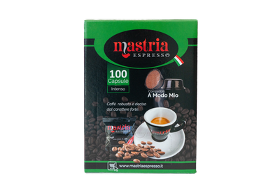 100 Capsule compatibili - A MODO MIO - Gusto INTENSO