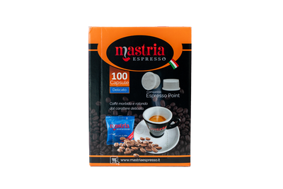100 Capsule compatibili - ESPRESSO POINT - Gusto DELICATO