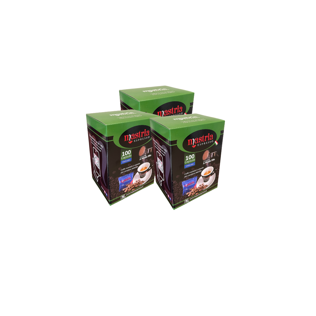 300 Capsule compatibili - A MODO MIO - Gusto DELICATO