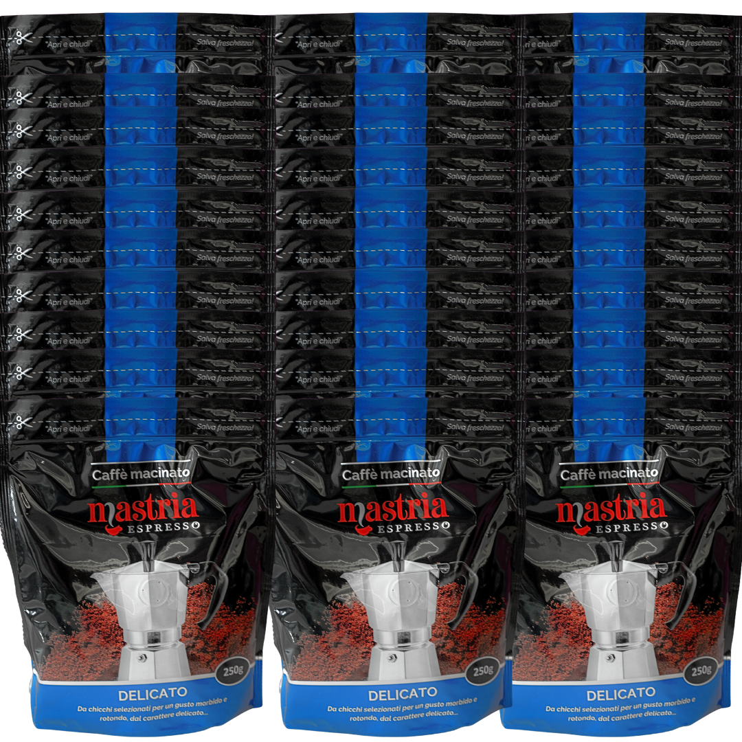 Caffè MACINATO - Gusto DELICATO - 30 Confezioni da 250g