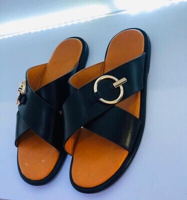 Black sandals