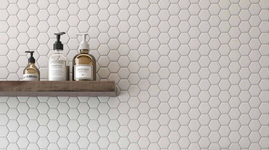 MOSAICO MALLA SNOW MINIS HEXAGONOS