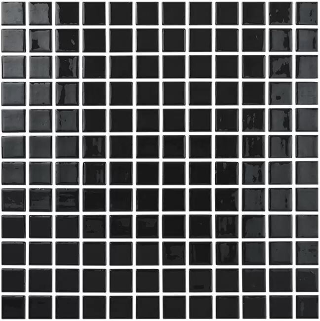 MOSAICO ESPAÑOL NEGRO MALLA VIDREPUR