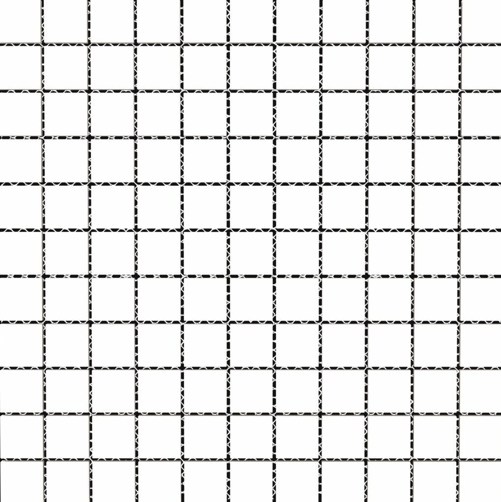 MOSAICO MALLA ITALIANO SQUARE SMALTO BREZZA, Modelo:: Blanco Brillante
