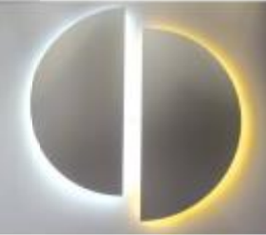 ESPEJO LED REDONDO DOBLE LUNA ECO, Modelo:: Conexión Directa