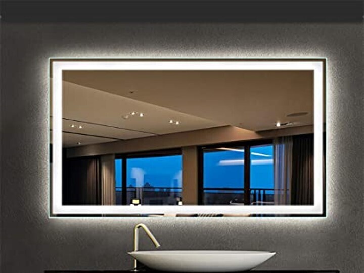 ESPEJO LED RECTANGULAR BALI ECO, Modelo:: Conexión Directa