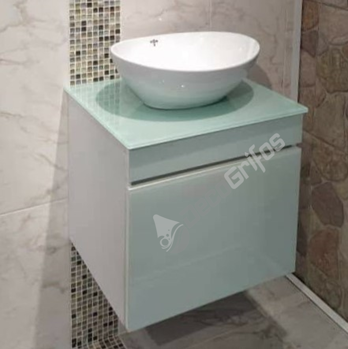 MUEBLE DE BAÑO ECO, Acabado:: Blanco