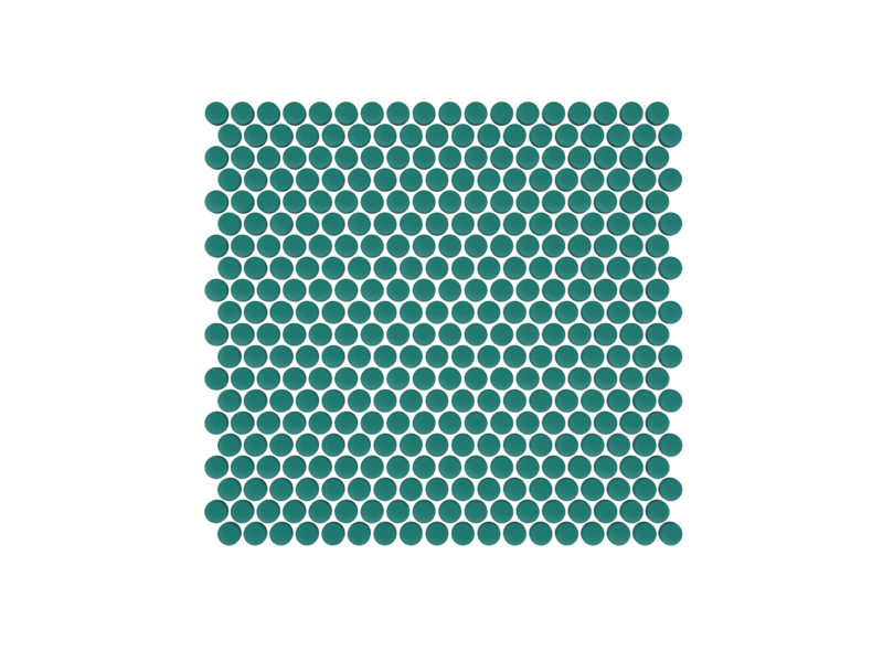 MOSAICO MALLA ITALIANO VETRO DOTS PEACOOK BREZZA