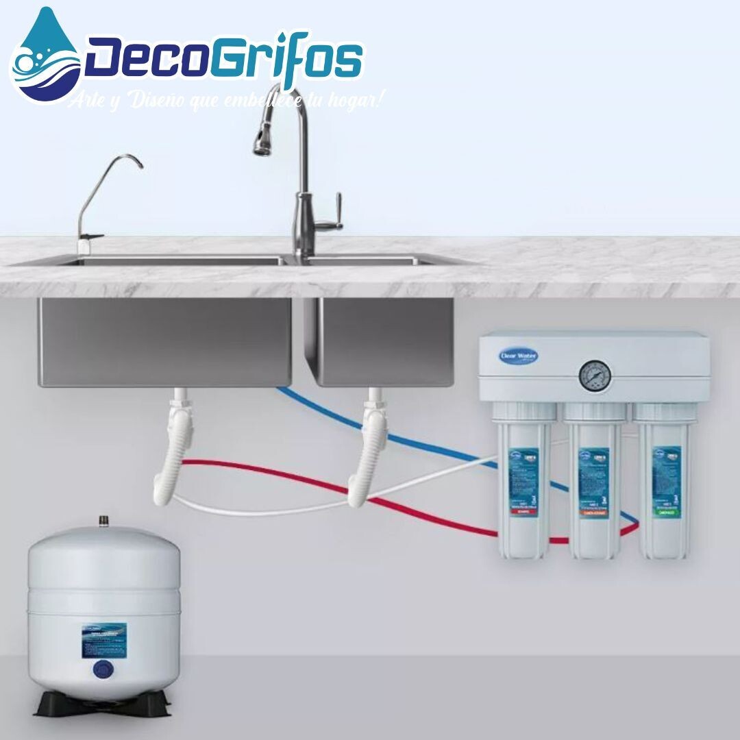 FILTRO OSMOSIS INVERSA 5 ETAPAS CLEAR WATER