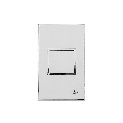 INTERRUPTOR TOMA CORRIENTE BIANCO BARI, Modelo:: Tapa Ciega