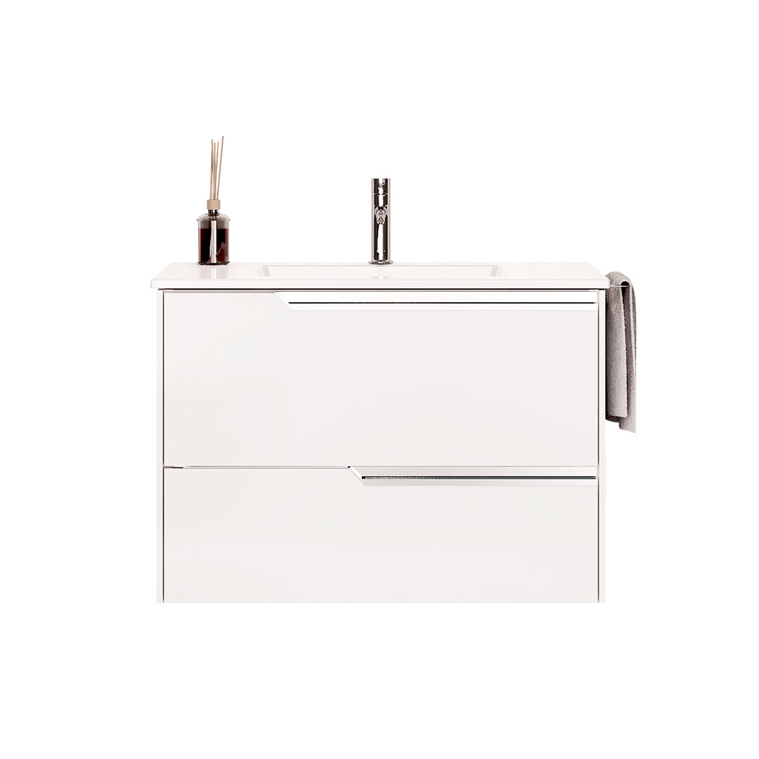 MUEBLE DE BAÑO KUBO, Medidas:: 60cm, Acabado:: Blanco