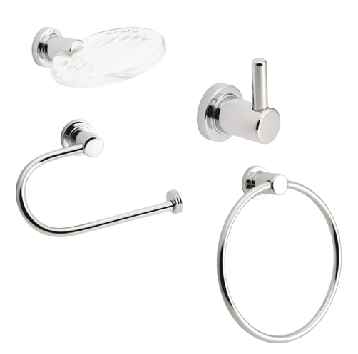 SET DE ACCESORIOS DE BAÑO STYLE FUNDICION PACIFICO