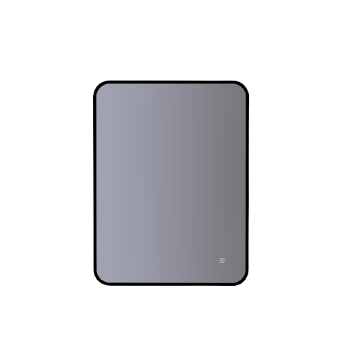 ESPEJO LED RECTANGULAR NEO SQUARE NOVA, Acabado:: Negro Mate
