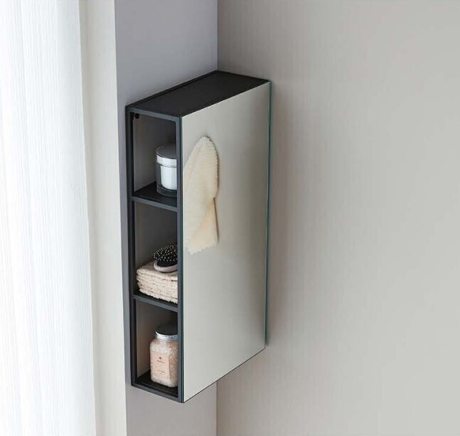 ESPEJO RECTANGULAR CON REPISA ELEMENT OV