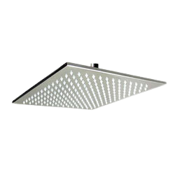 DUCHA REGADERA LEXUS BAJA PRESIÓN CASTEL, Acabado:: Cromado, Medidas:: 20cm