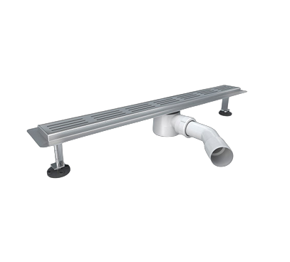 DESAGUE / REJILLA / CENTRO PISO AQUAFLOW CLASSIC DESCARGA HORIZONTAL NOVA, Acabado:: Satinado, Medidas:: 70x7cm