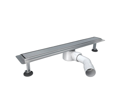 REJILLA / DESAGUE / CENTRO PISO AQUAFLOW FLAT DESCARGA HORIZONTAL NOVA, Medidas:: 60x7cm, Acabado:: Satinado