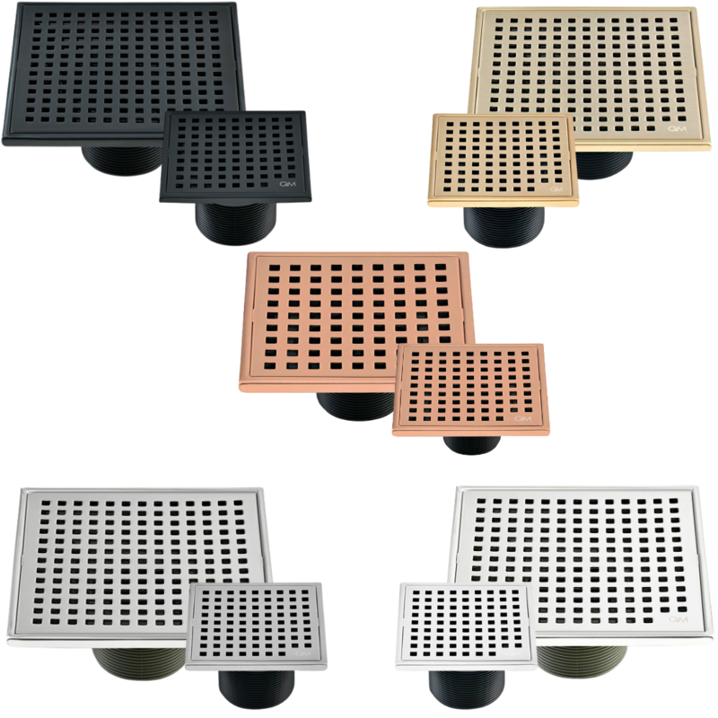 DESAGUE / REJILLA / CENTRO PISO QUALITY METAL