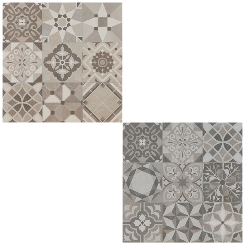 PORCELANATO 60X60CM POWDER DCOR ARGENTA
