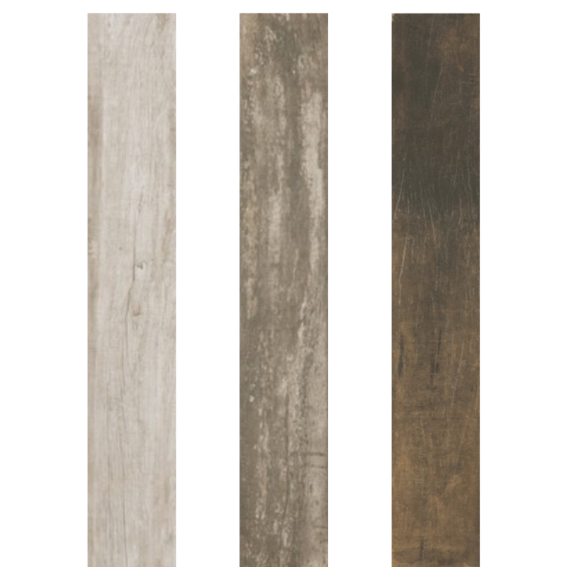 PORCELANATO 16X100CM TIPO MADERA RUSTIQUE ITAGRES