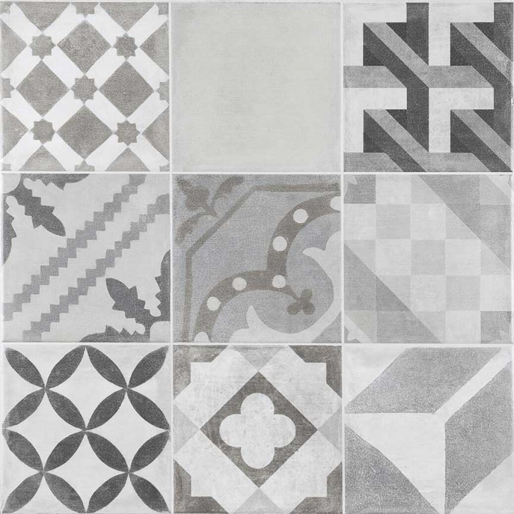 PORCELANATO VINTAGE HIDRAULICO 60X60CM