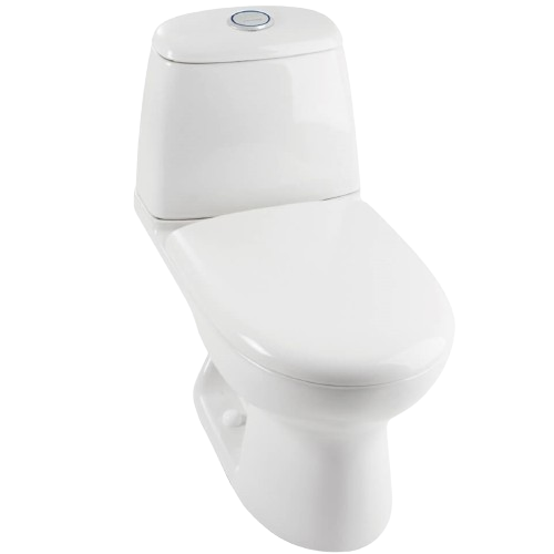 WC ECO CLEAN CORONA, Acabado:: Blanco