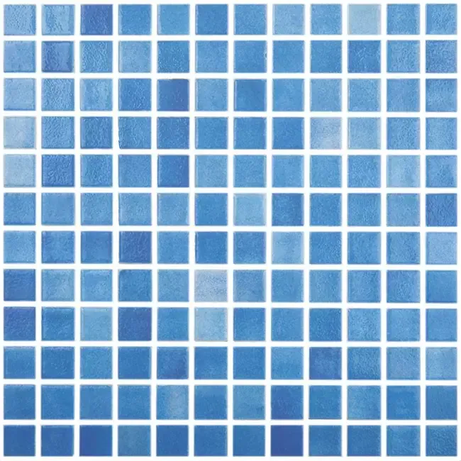 MOSAICO ESPAÑOL TURQUESA MALLA VIDREPUR