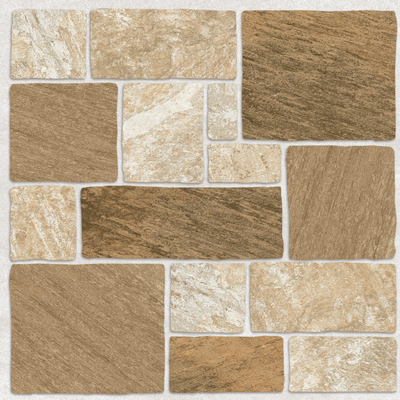 CERAMICA TOLU BEIGE PIEDRAS RUSTICO 51X51CM CERCASTEL