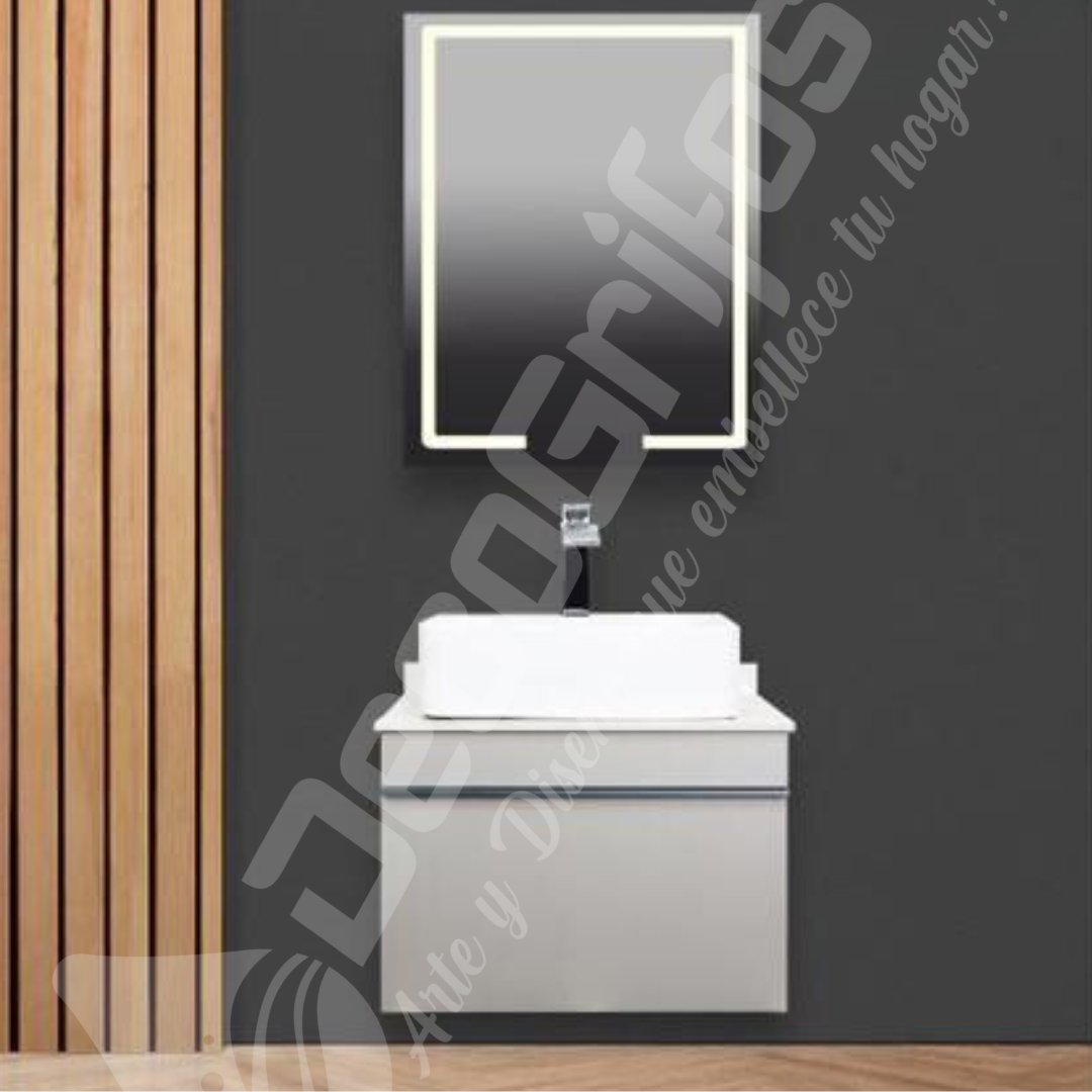 MUEBLE DE BAÑO KHAI THAI, Acabado:: Gris Claro
