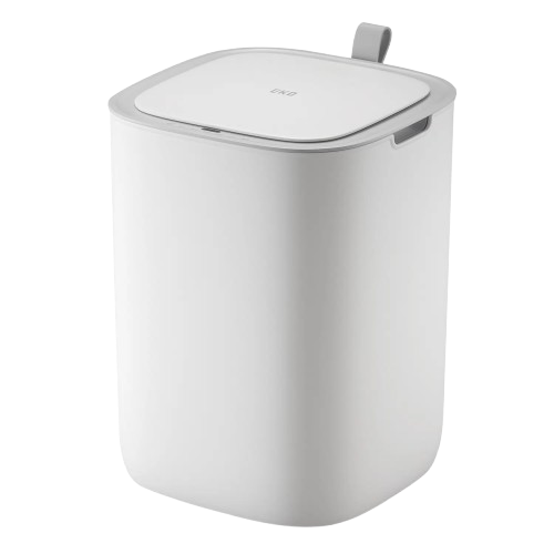 PAPELERA CON SENSOR 12L EKO, Acabado:: Blanco Mate