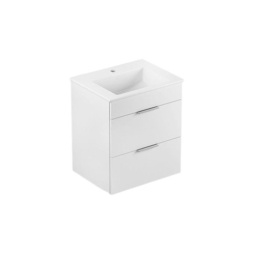 MUEBLE DE BAÑO CUBE CELITE, Acabado:: Blanco