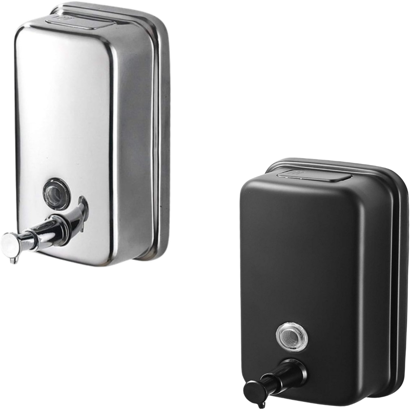 DISPENSADOR DE JABON MANUAL 500ML EUROPA