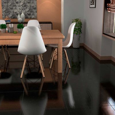 CERAMICA BARRANQUILLA NEGRO 50X50CM EUROCERAMICA
