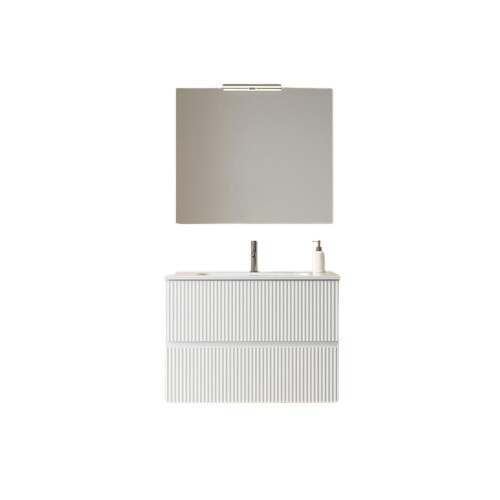 MUEBLE DE BAÑO VORA 80CM ROYO, Acabado:: Blanco