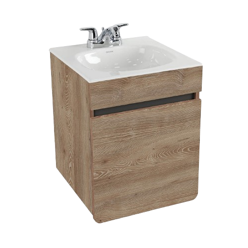 MUEBLE DE BAÑO ALUVIA ELEVADO 45CM CORONA