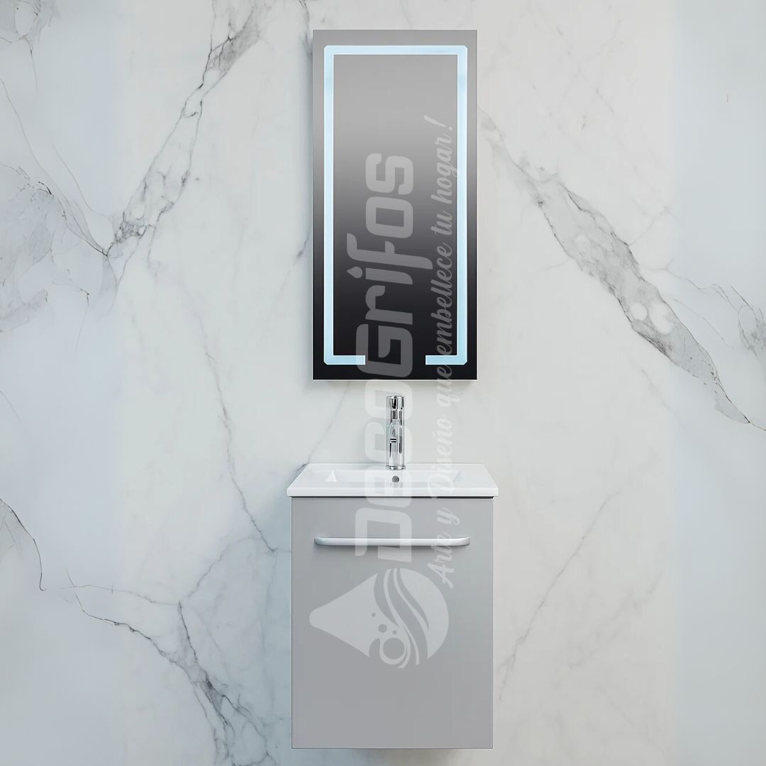 MUEBLE DE BAÑO TAK THAI, Acabado:: Gris Claro