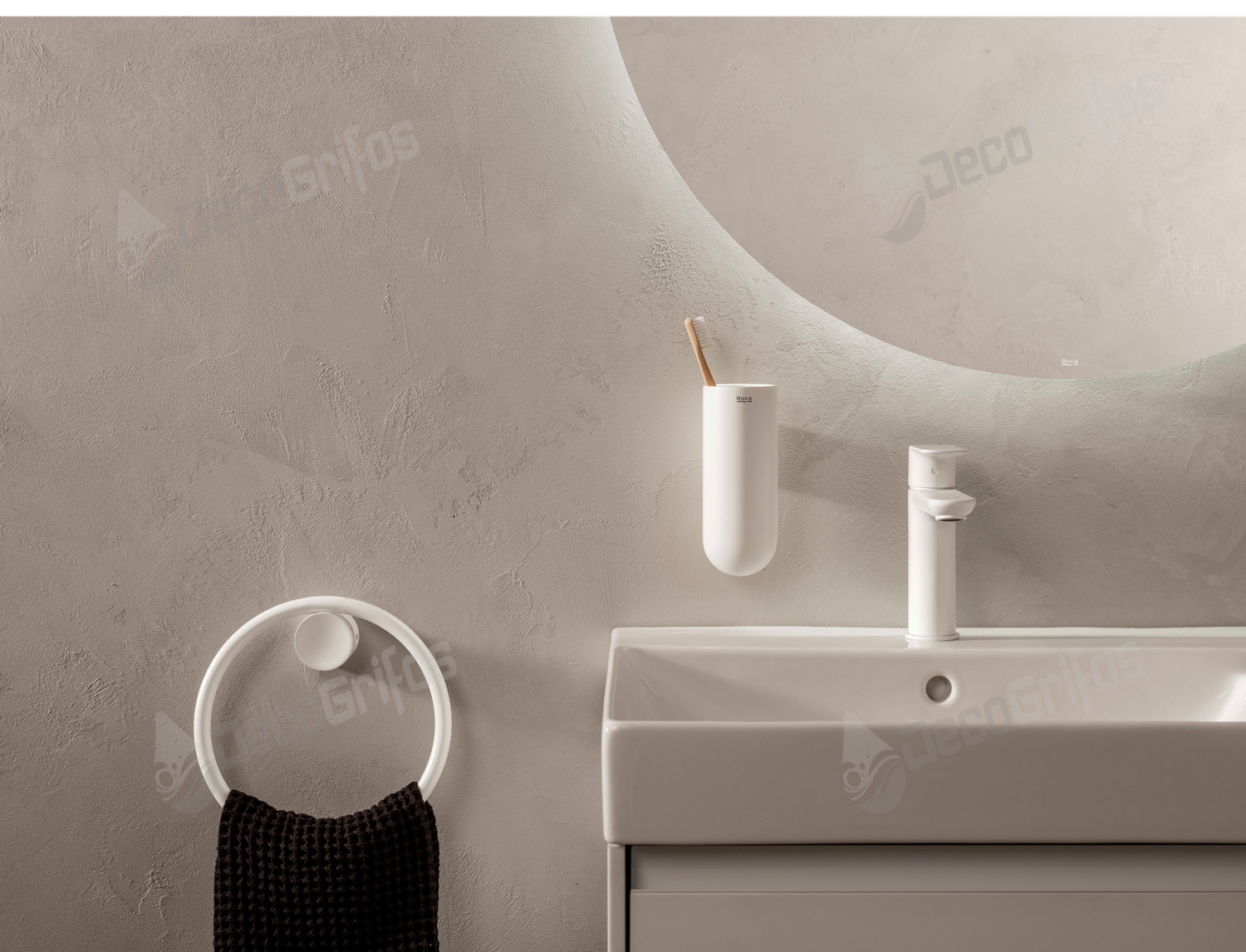 ACCESORIOS ALLEGRO BLANCO MATE ROCA