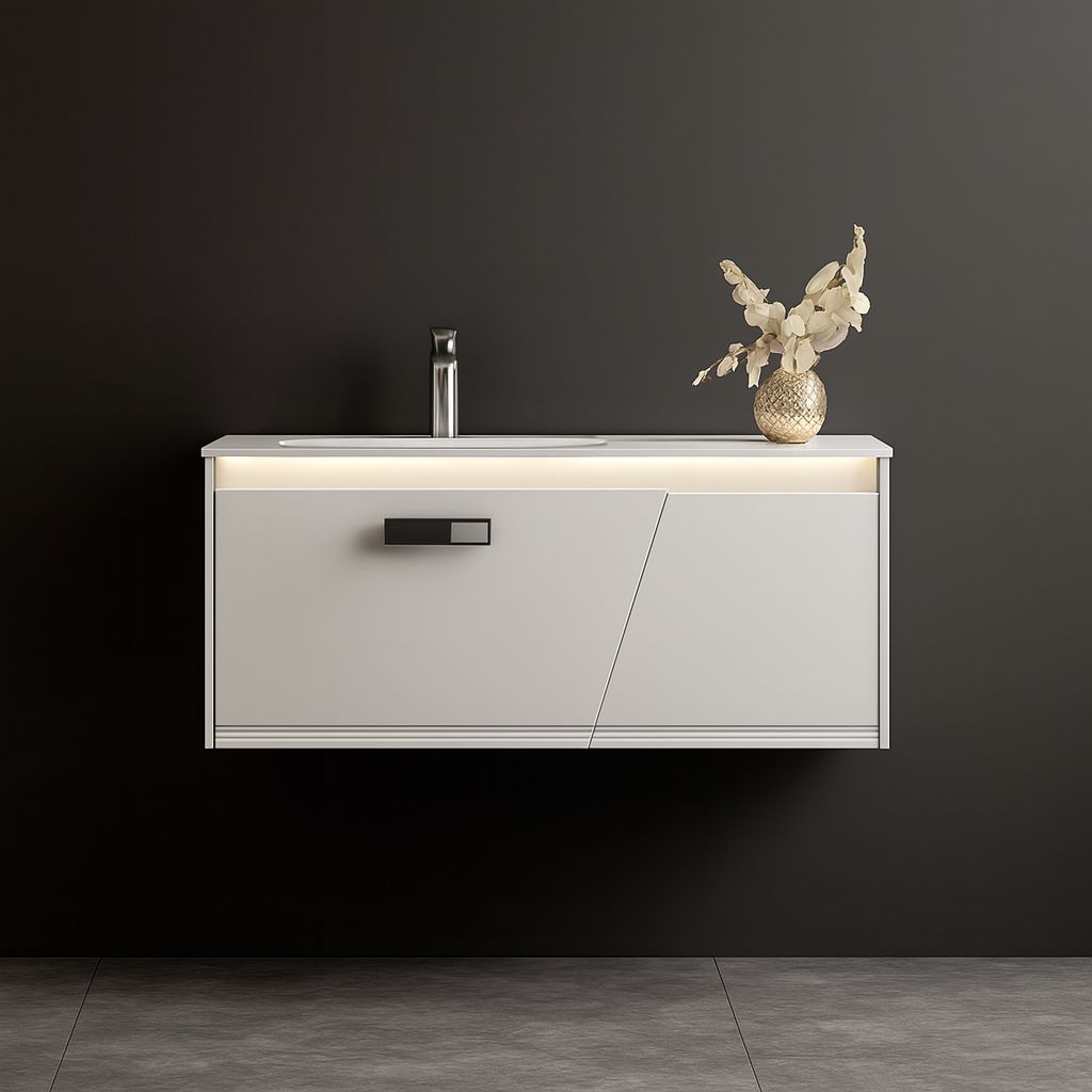 MUEBLE DE BAÑO 80CM BLANCO RIVER