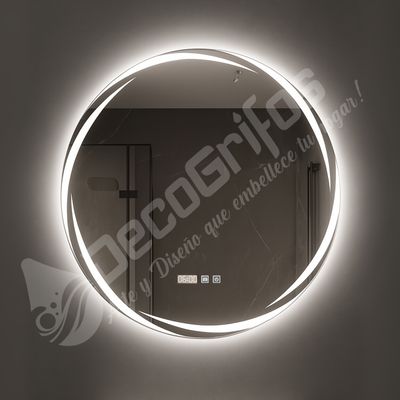ESPEJO LED REDONDO 60CM 80CM NILO RIVER