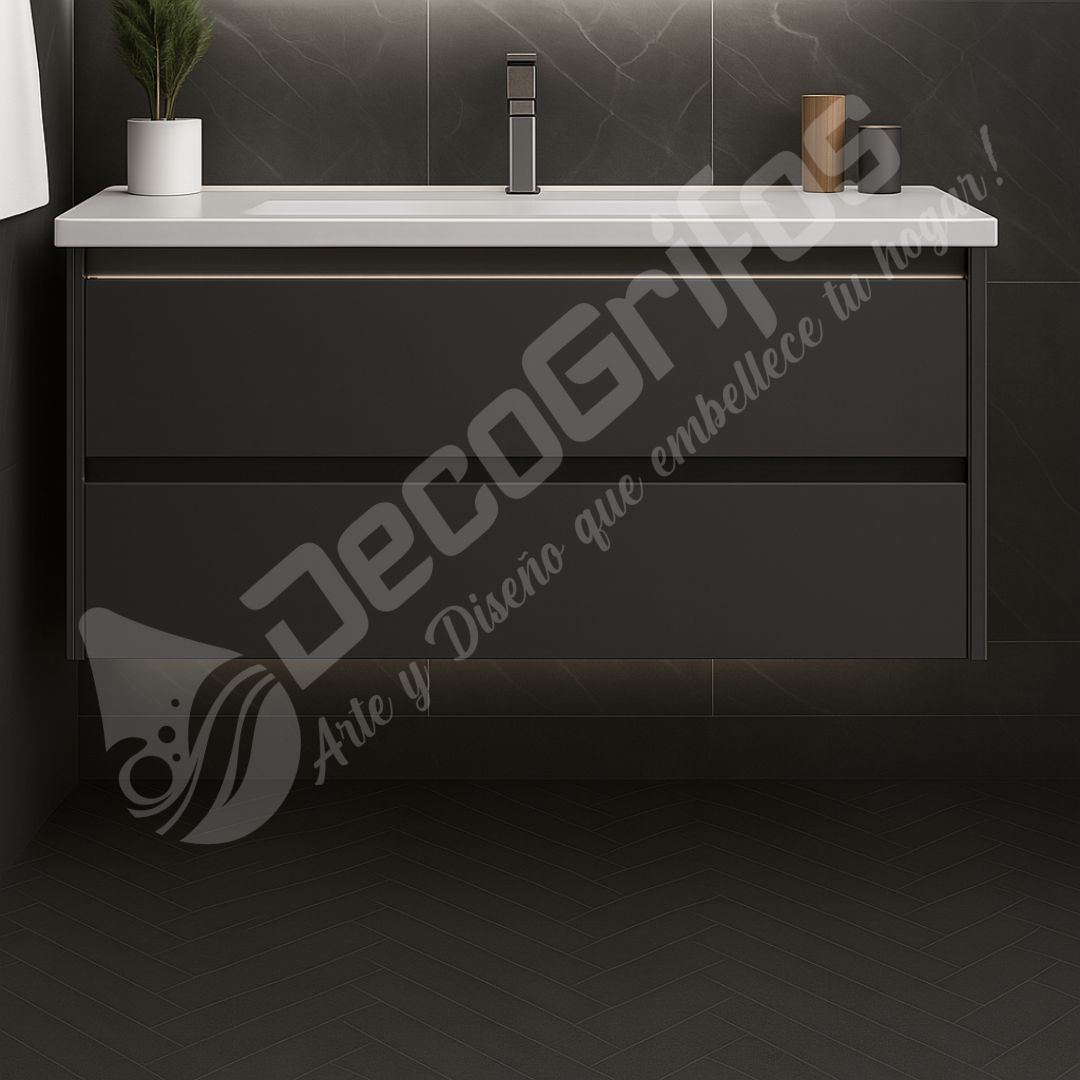 MUEBLE DE BAÑO 60CM ROYAL GRIS OSCURO RIVER