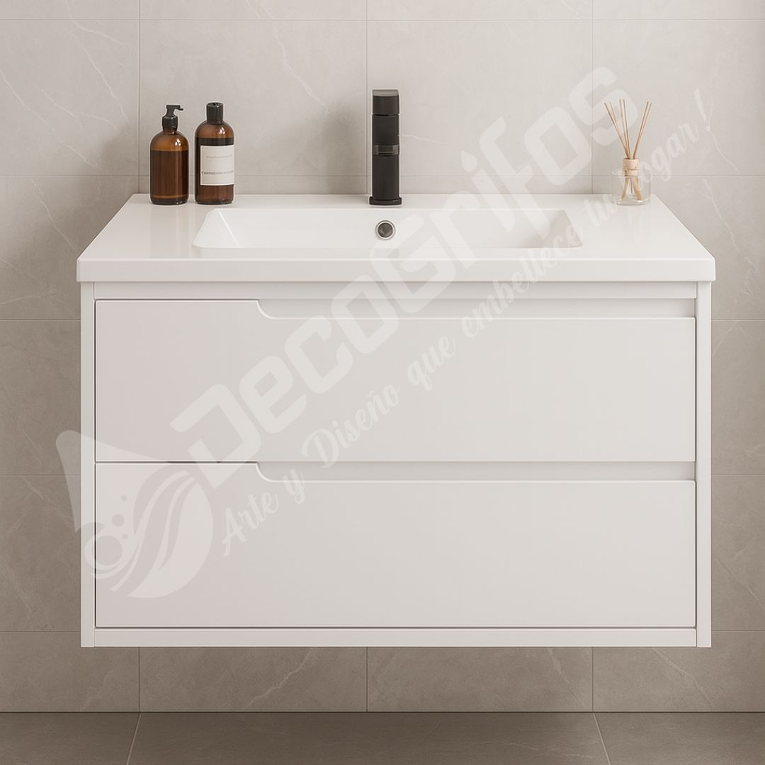 MUEBLE DE BAÑO 60CM DUBLIN BLANCO RIVER