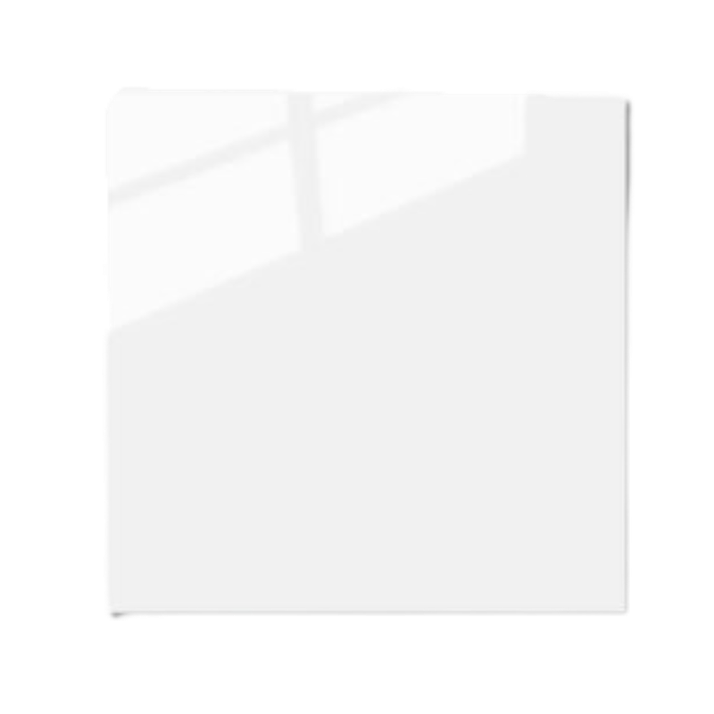 PORCELANATO 60X60CM PLAIN WHITE INDIA