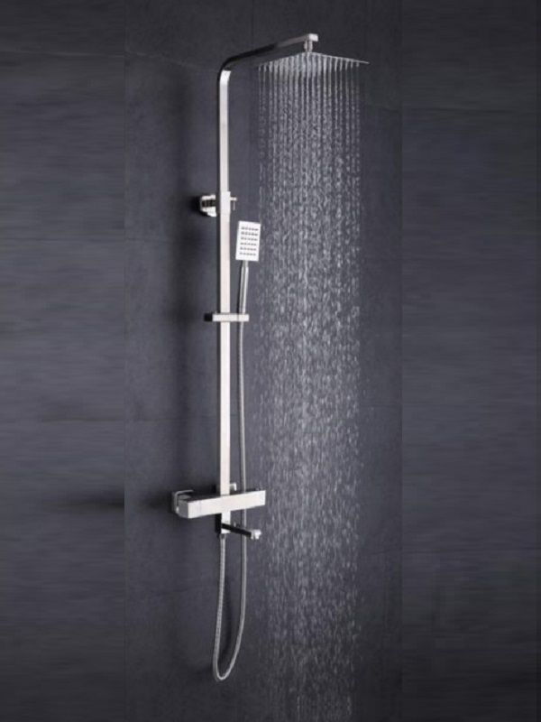 SISTEMA DE DUCHA TERMOSTATICA CON DUCHA DE MANO MER